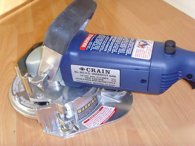 Crain 825 h.d. undercut jamb saw, 825 hd mint-condition