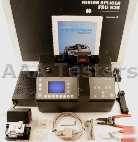 Ericsson fsu 925 fiber fusion splicer cleaver FSU925