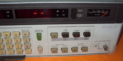 Hp agilent 8903A 20HZ-100KHZ audio analyzer w/ opt. 001