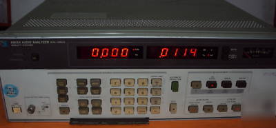 Hp agilent 8903A 20HZ-100KHZ audio analyzer w/ opt. 001