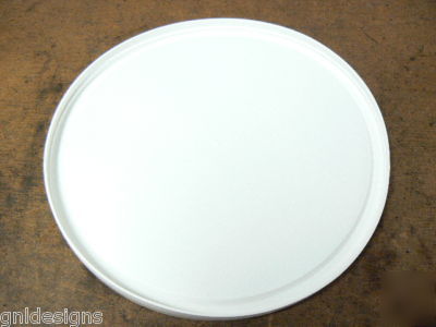 New 100 plastic packaging container tub lids 8-7/8