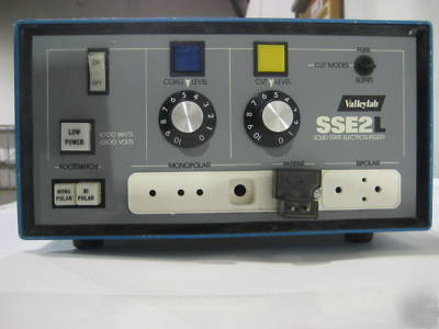 Valley labs SSE2 SSE2L solid state electrosurgery unit 