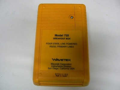 Wavetek model 725 four state, line powered RS232, prim