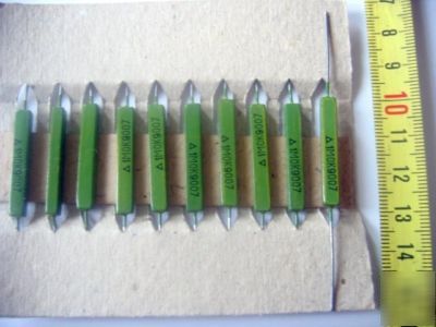 1 mohm 1M ohm 1MOHM 1W hv non-inductive resistors 8PCS