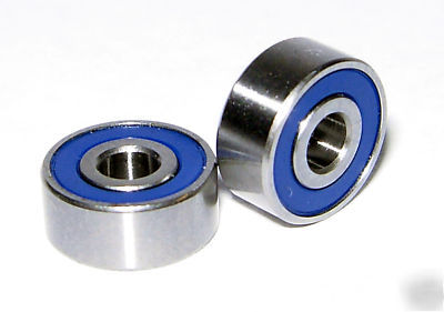 (10) R2-2RS ball bearings, 1/8