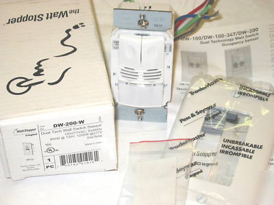 Dw-200-w watt stopper wall switch sensor dw-200W 1200W