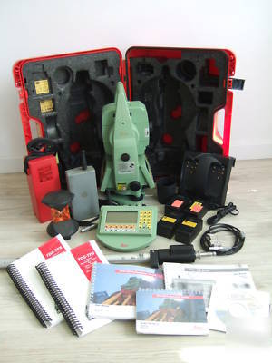 Leica tcrp tcra 1105 + prismless robotic total station