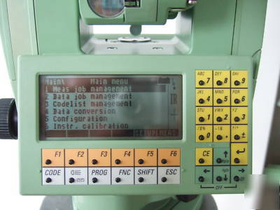 Leica tcrp tcra 1105 + prismless robotic total station