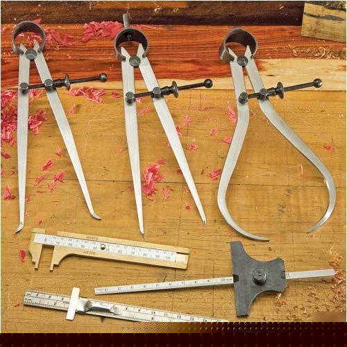 New 6 piece turning and measuring set * *