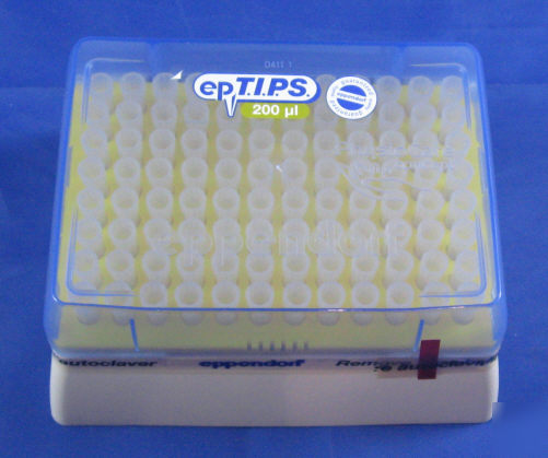 New eppendorf - eptips pipet tips - 2-200 ul - 10 x 96 