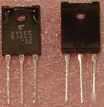 2SK1365 mosfet n-chan 1KV 7A 2-16F1B lot of 8