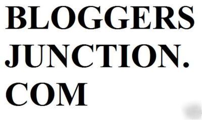 Awesome domain name bloggersjunction.com