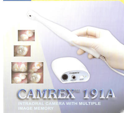 Camrex 191A intraoral camera with multiple image memory