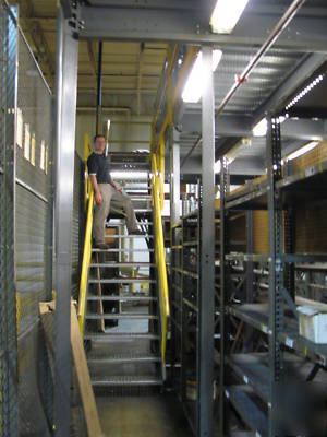 Commercial industrial mezzanine 32'X44'X12' 150#sqft