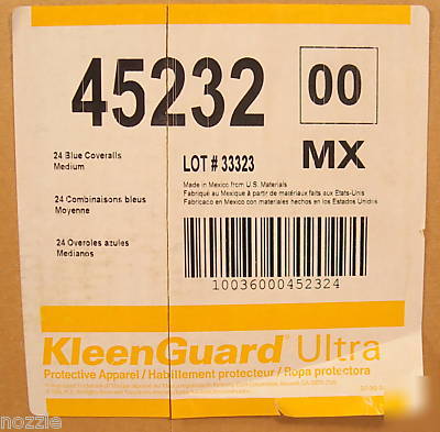 Kimberly clark kleenguard safety coveralls A60 med (24)
