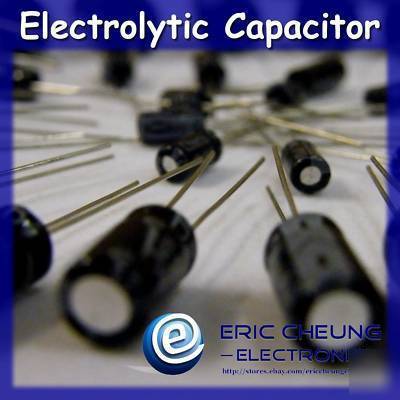 50 pcs 100UF 25V aluminium electrolytic capacitors