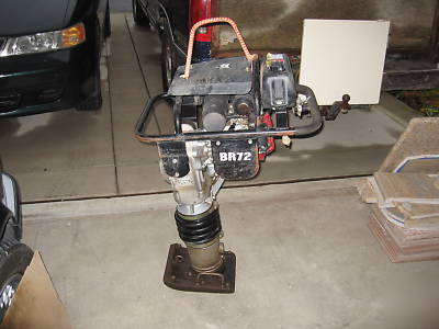 Bobcat BR72 tamper rammer gx 120 honda 4.0 engine