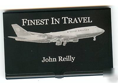 Business card case with free laser engraving 