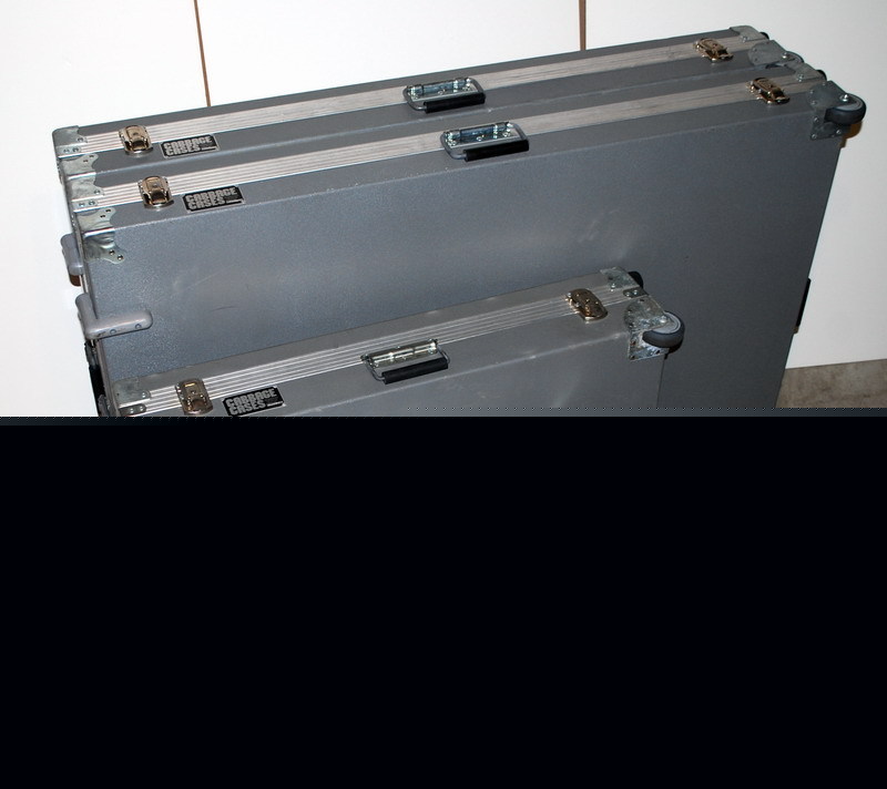 Cabbage case ata for portfolio, sound mixer 23 x 32 x 5