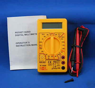 Digital multi meter - pocket - mastech m-830B - 63-2943