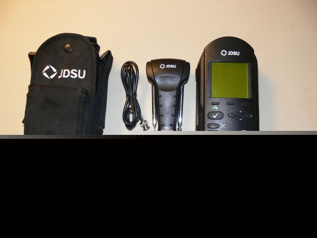 Jdsu (acterna) cli 1450 cable meter dipole case+ mint 