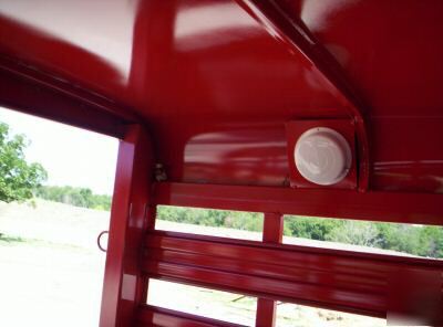 New 2010 delta stock and cattle trailer--24' -gooseneck