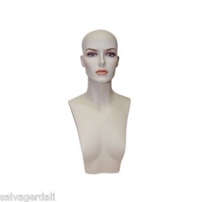 New female womens adult mannequin wig hat display head