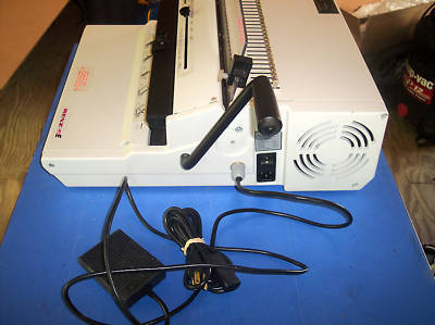 Renz eco e wire binding punch machine 2:1 pitch euc 