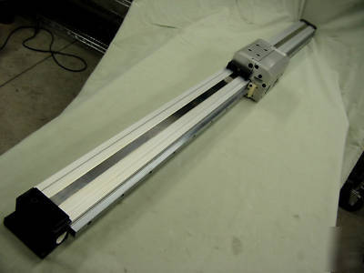 Rodless air cylinder, 40MM bore x 1200MM stroke, ckd