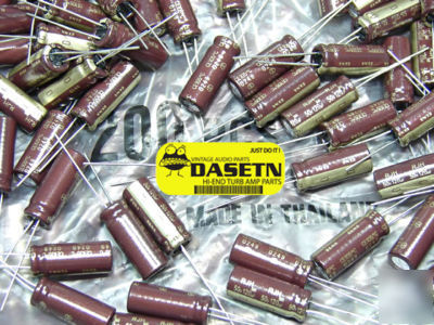 10 elna rjh gold font capacitor 120UF 50V ELNA2