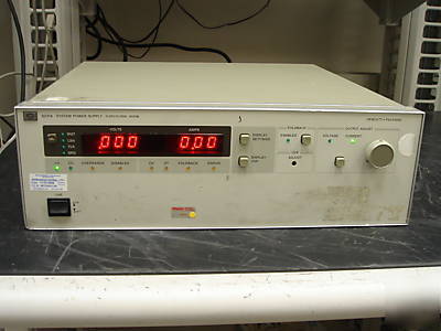 Agilent/hp 6031A system autoranging dc power supply