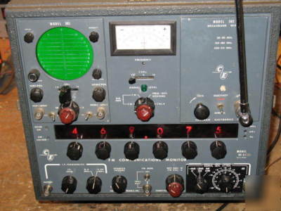 Ham radio: cushman ce-3 service monitor