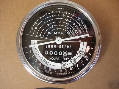 John deere AR21663 520 530 tach tachometer hour meter