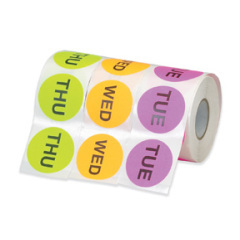 Shoplet select fri days of the week labels 2 red