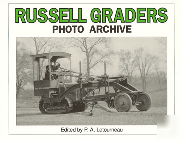 Vintage russell graders book photos caterpillar tractor