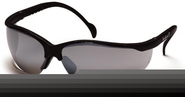 Pyramex venture ii safety glasses - silver mirror lens