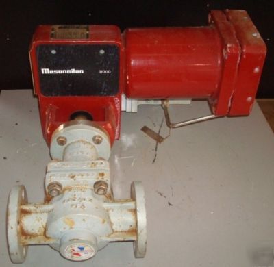 Rotary control valve: masoneilan 31000-used 1999