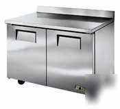 True twt-48F| 2 door work top freezer| 12CUFT - twt-48F