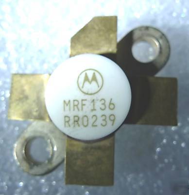 1X motorola MRF136 rf power mosfet n-channel 65V 2.5A