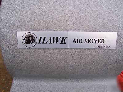 Hawk air mover model BH001-3S carpet dryer / blower