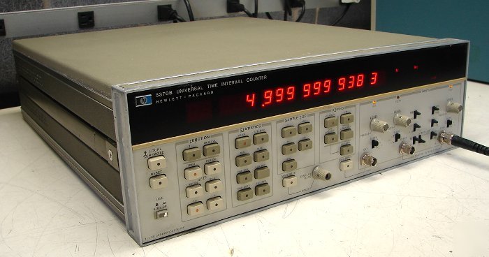 Hp 5370B precision time-interval universal counter