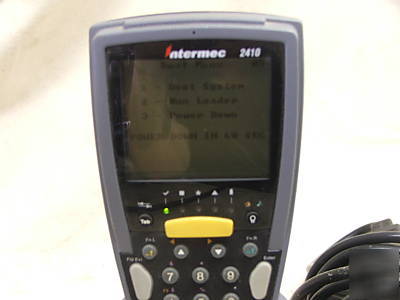 Intermec barcode scanner with charger model 2410