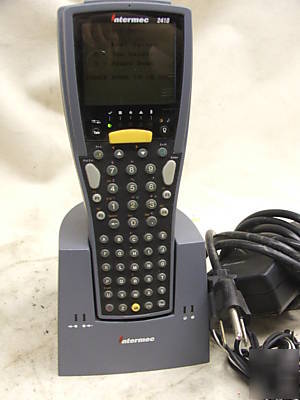 Intermec barcode scanner with charger model 2410