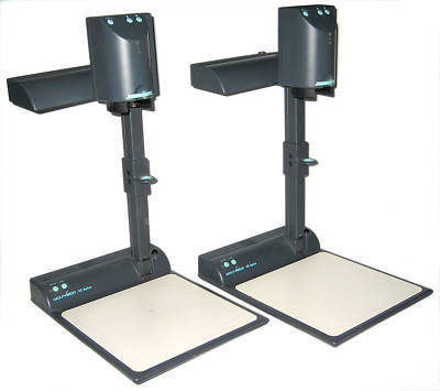 Lot of 2 wolfvision vz-8PLUS portable visualizer as-is