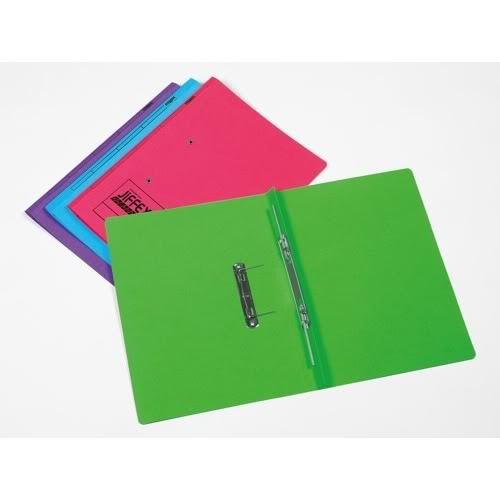 12 rexel bright mixed colours foolscap transfer files