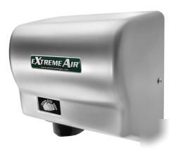 Extremeair hand dryer GXT6-c,steel satin chrome finish 