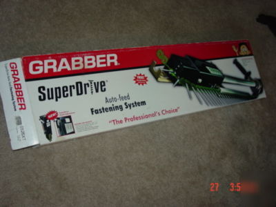 New grabber super drive auto-feed fastening sys 0525XT 