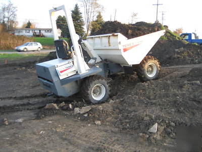 Terex site dumper 3 ton