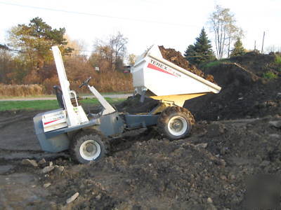 Terex site dumper 3 ton