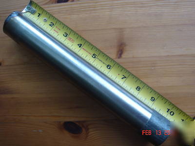 Titanium round rod 38 mm diameter 26.1 cm long